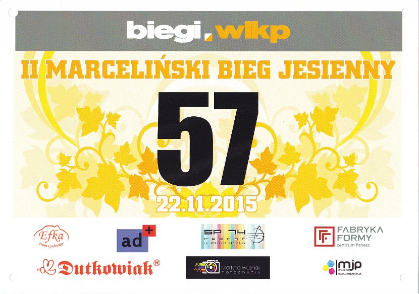 II Marceliński Bieg Jesienny