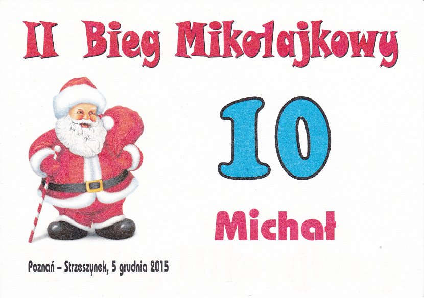 II Bieg Mikołajkowy