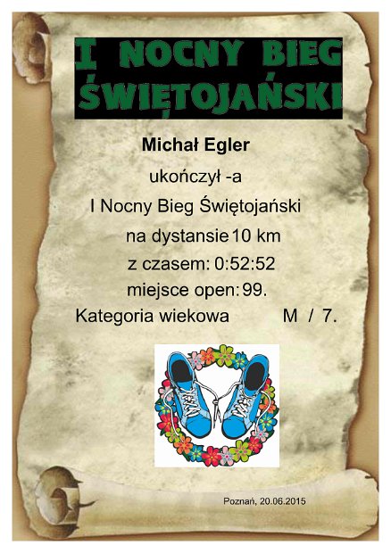  I Nocny Bieg Świętojański