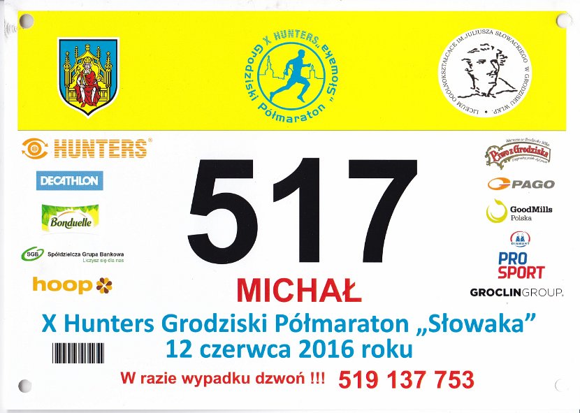 X Hunters Grodziski Półmaraton