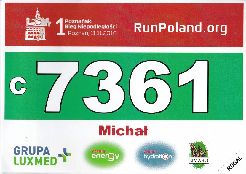 1 Poznański Bieg Niepodległości