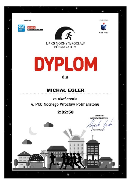 4. PKO Nocny Wrocław Półmaraton