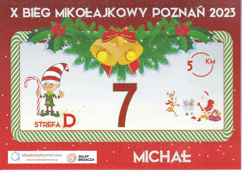X Bieg Mikołajkowy<br>Poznań 2023